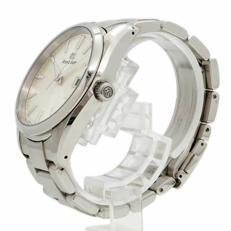 精工 Grand SBGP009 9F85-0AC0 銀色錶盤男士腕錶-1