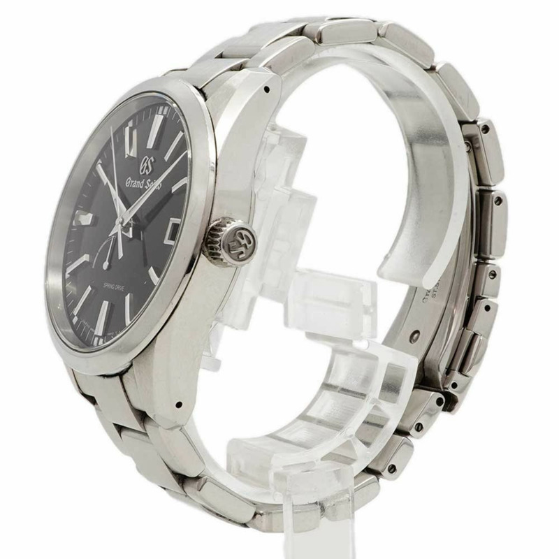 精工 Grand SBGA301 9R65-0BM0 黑色錶盤男士腕錶-1
