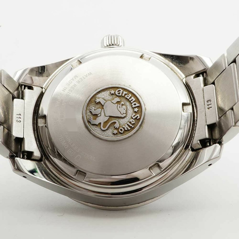 精工 Grand SBGA301 9R65-0BM0 黑色錶盤男士腕錶-4