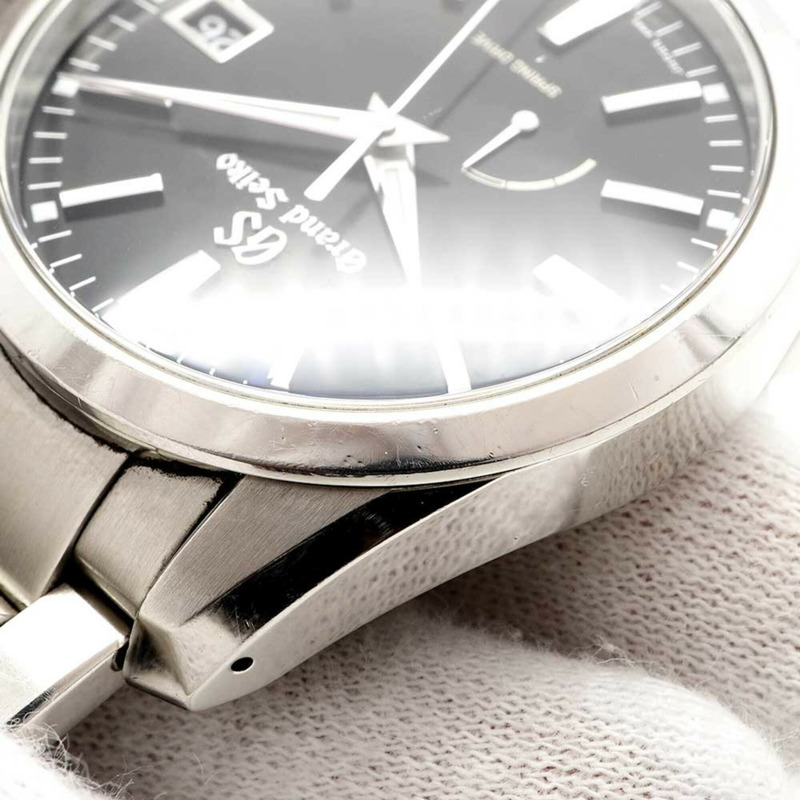 精工 Grand SBGA301 9R65-0BM0 黑色錶盤男士腕錶-6