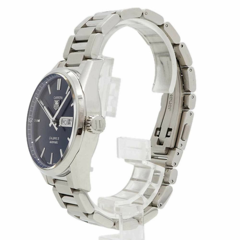 TAG Heuer 豪雅卡萊拉 WAR201E 海軍藍錶盤男士腕錶-1