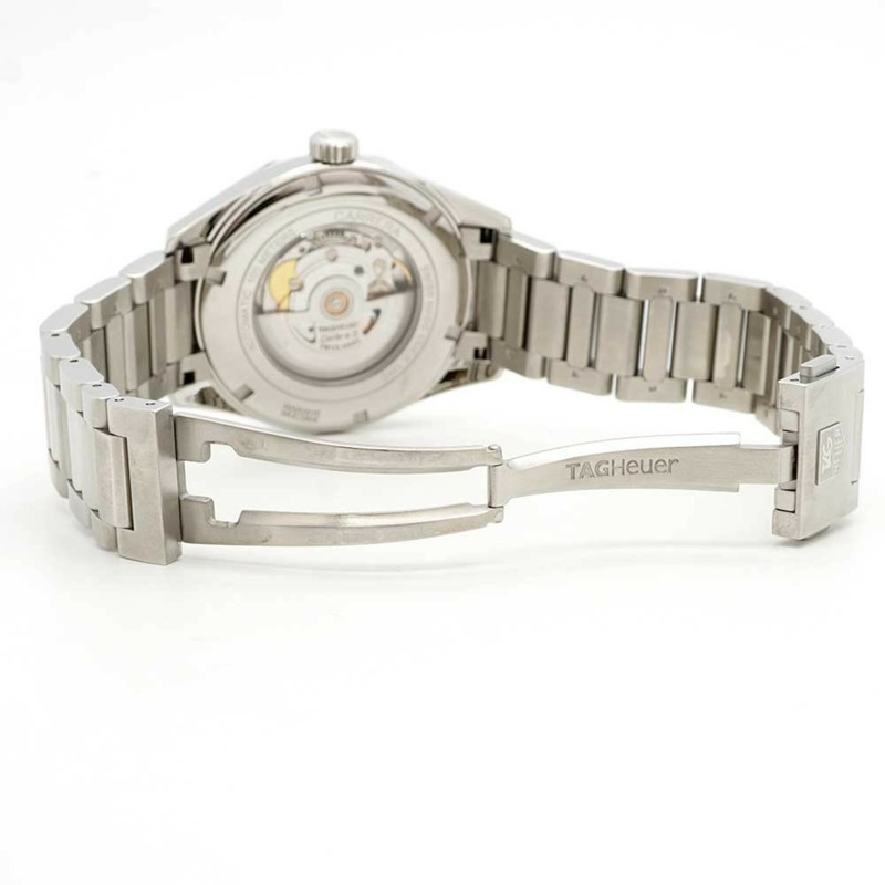 TAG Heuer 豪雅卡萊拉 WAR201E 海軍藍錶盤男士腕錶-3