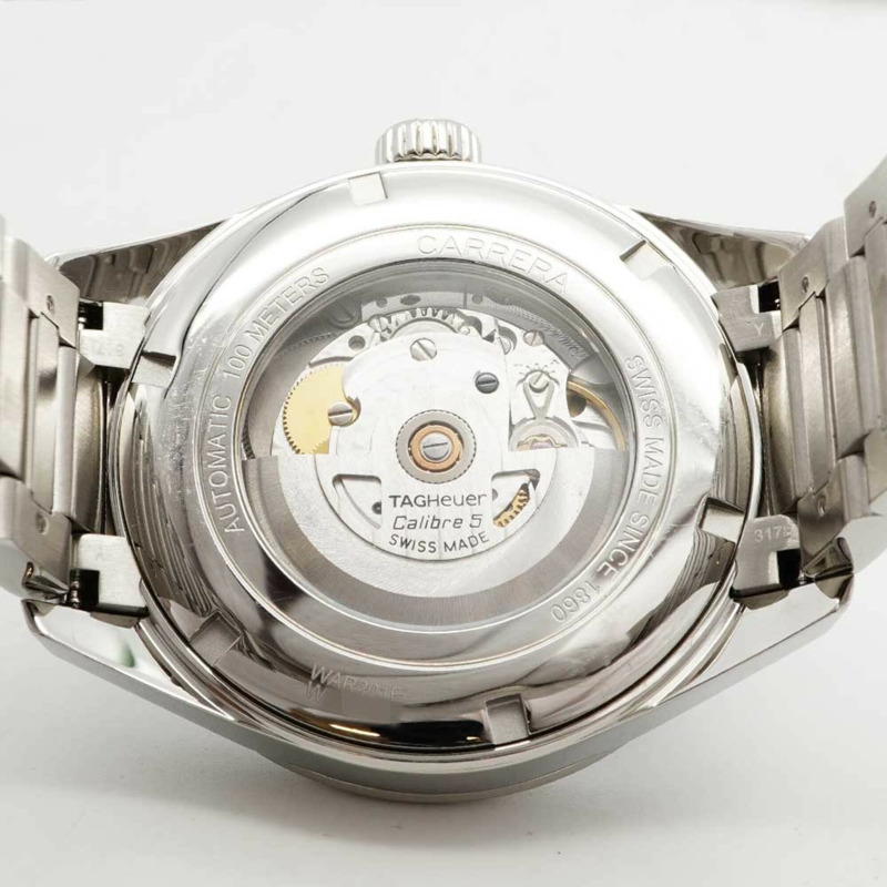 TAG Heuer 豪雅卡萊拉 WAR201E 海軍藍錶盤男士腕錶-4