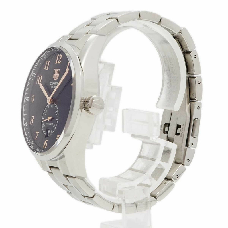 TAG Heuer 豪雅卡萊拉 WAS2114 黑色錶盤男士腕錶-1