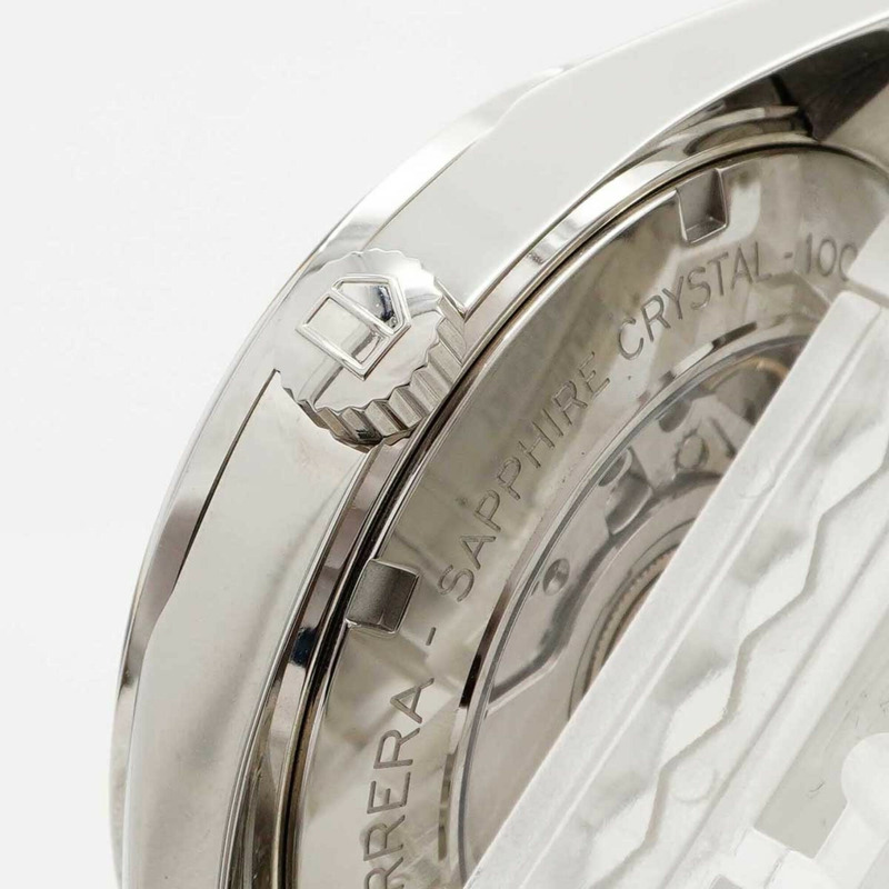 TAG Heuer 豪雅卡萊拉 WAS2114 黑色錶盤男士腕錶-7