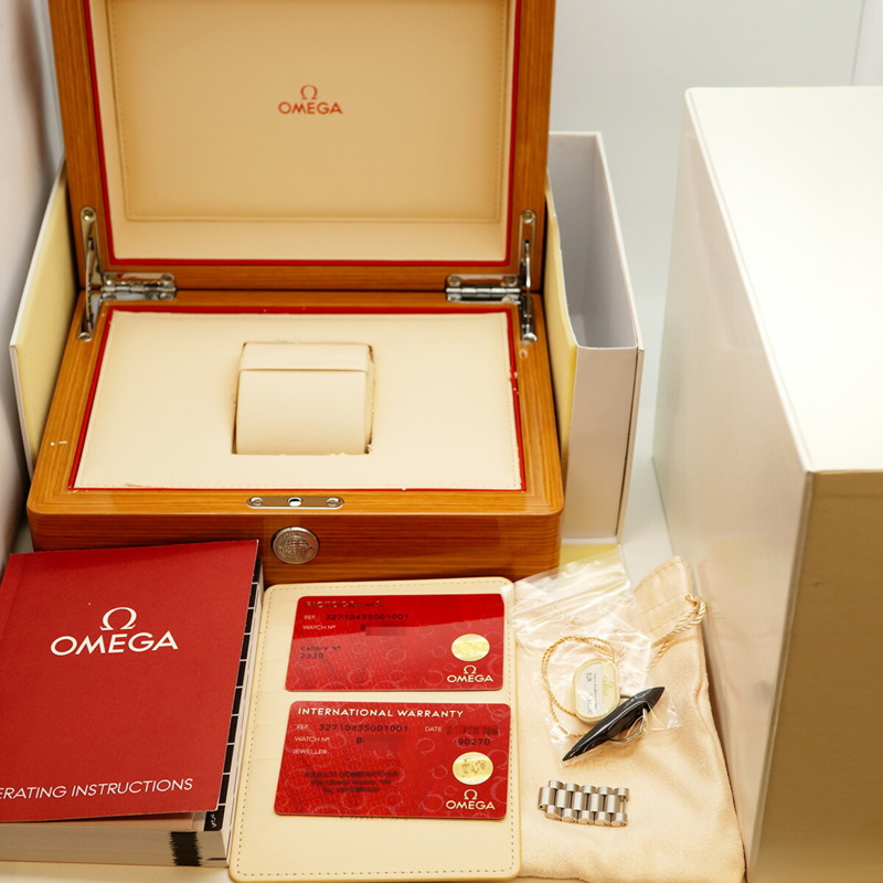 歐米茄超霸系列 327.10.43.50.01.001 黑色錶盤男士腕錶-9