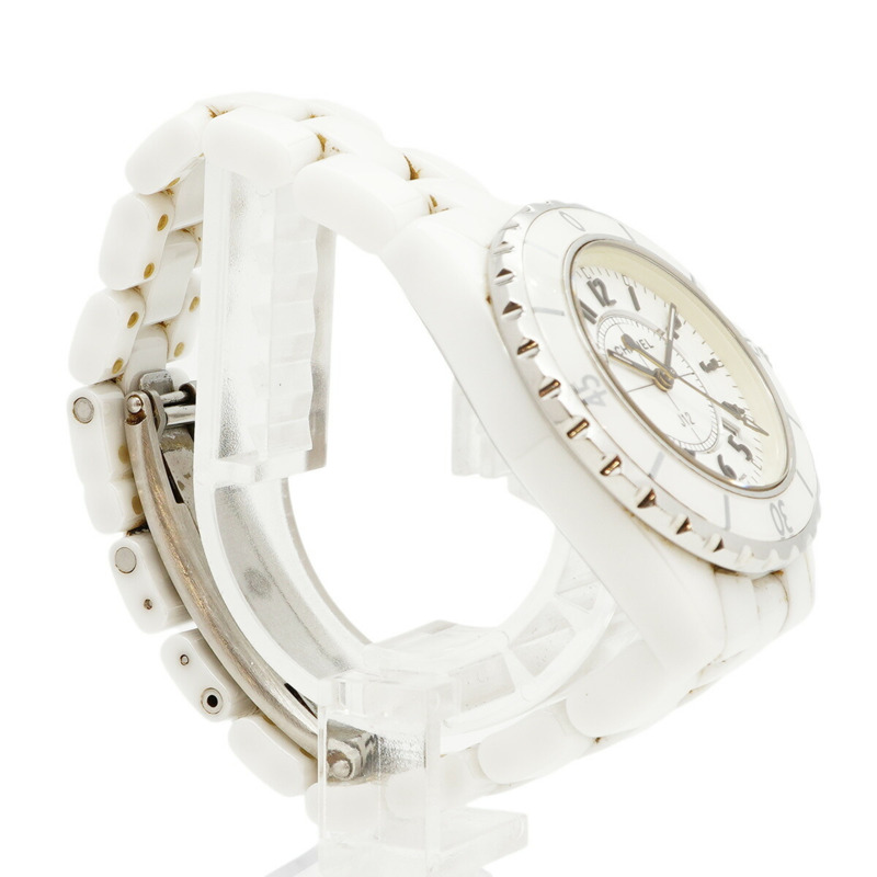 香奈兒 J12 H0968 白色錶盤小姐腕錶-2