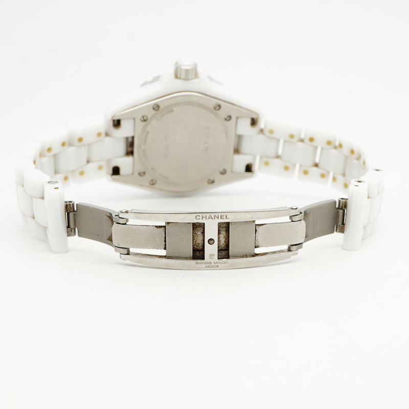 香奈兒 J12 H0968 白色錶盤小姐腕錶-3