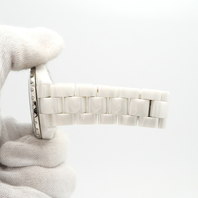 香奈兒 J12 H0970 白色錶盤男士腕錶-5