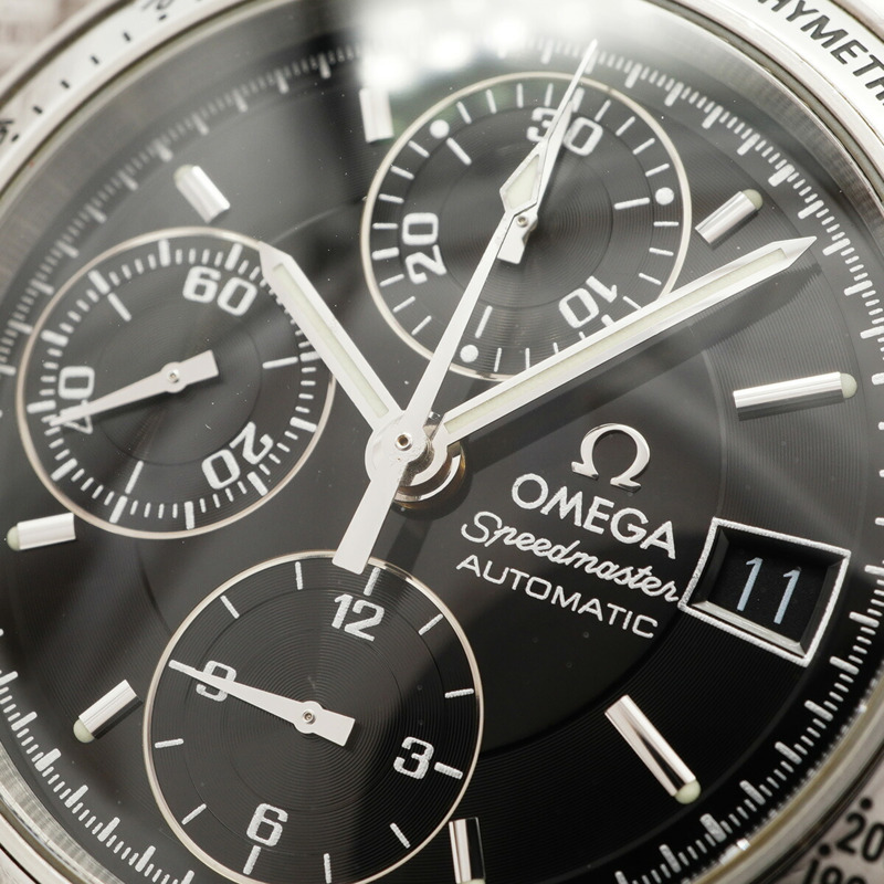 歐米茄超霸系列3513.50黑色錶盤男士腕錶-7