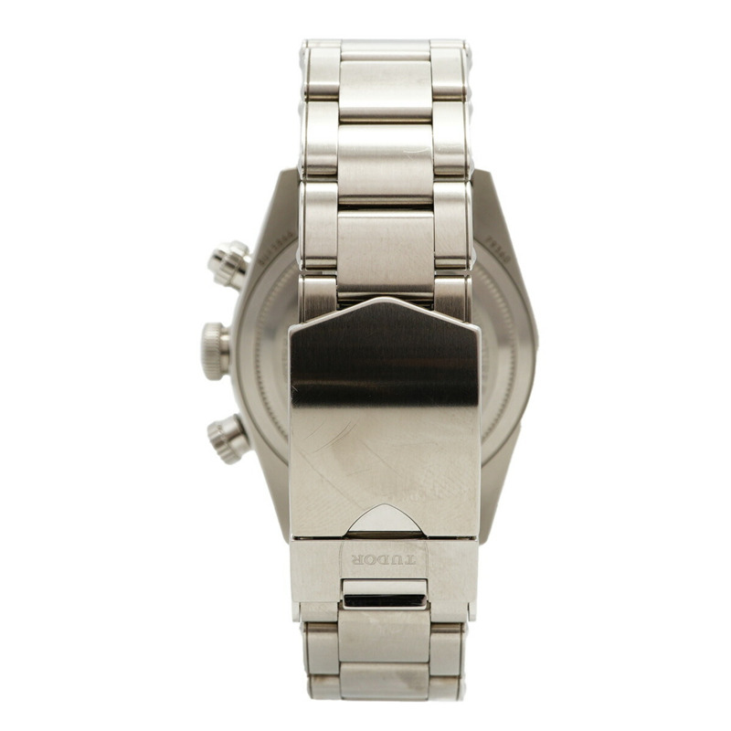 帝舵碧灣計時腕錶 79360N 銀色錶盤男士腕錶-6