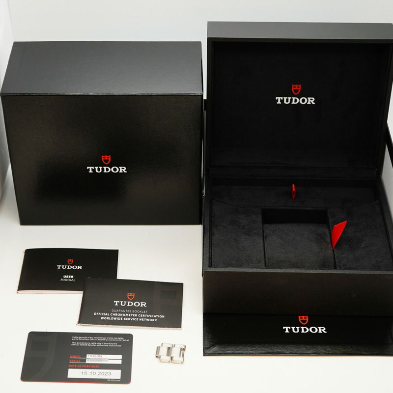 帝舵碧灣計時腕錶 79360N 銀色錶盤男士腕錶-8