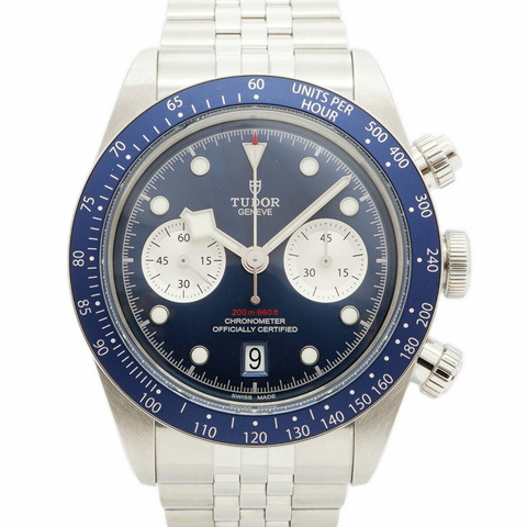 帝舵碧灣系列 79360B 藍色錶盤男士腕錶