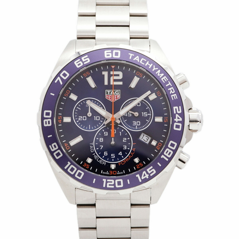 TAG Heuer 豪雅一級方程式 CAZ1014 海軍藍錶盤男士腕錶-0