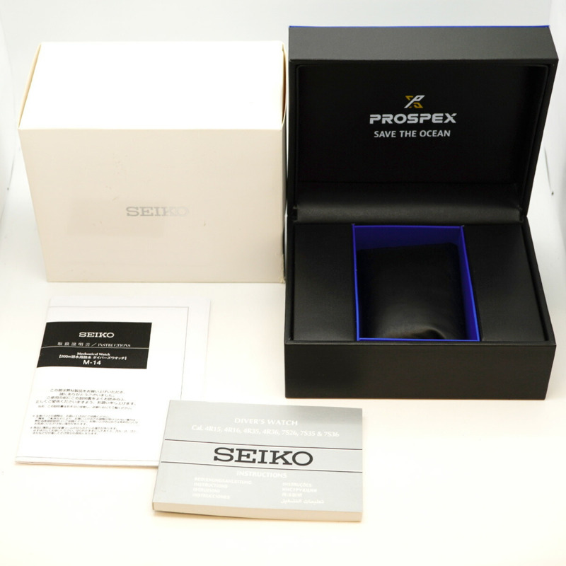 精工 Prospex SRPE07K1 4R36-06Z0 藍色錶盤男士腕錶-7