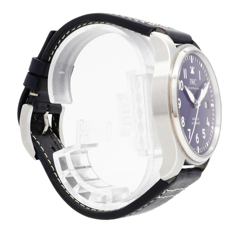 IWC 沙夫豪森飛行員馬克 20 IW328203 海軍錶盤男士手錶-2