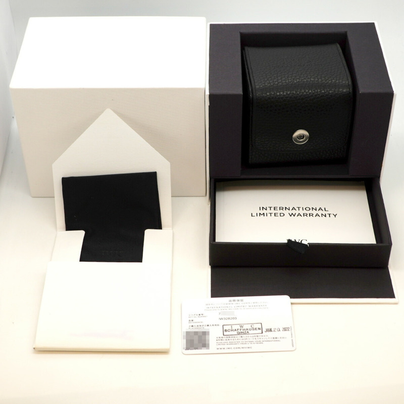 IWC 沙夫豪森飛行員馬克 20 IW328203 海軍錶盤男士手錶-8