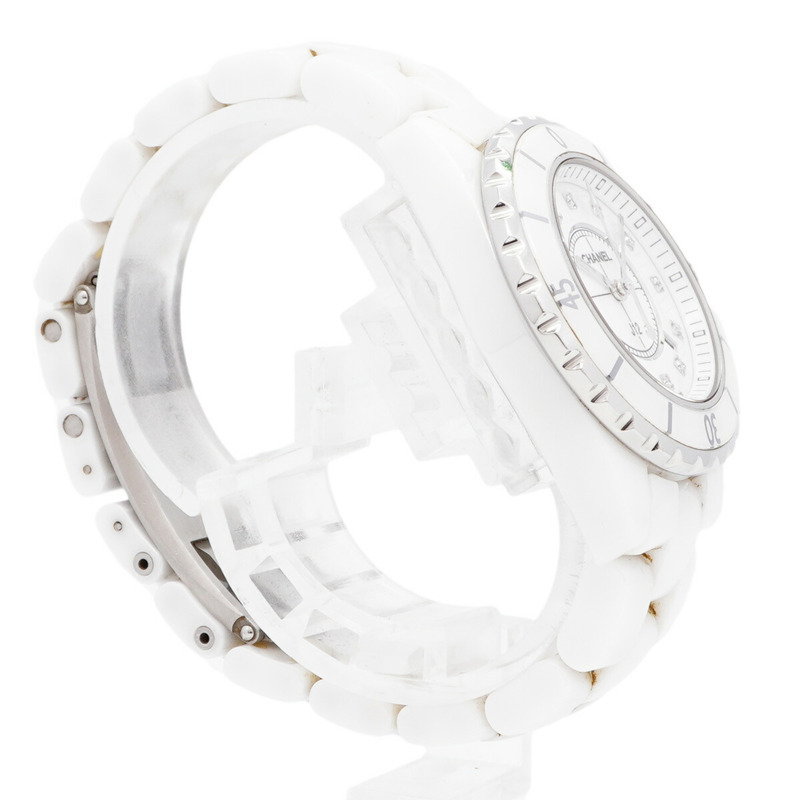 香奈兒 J12 H1628 白色錶盤女錶-2