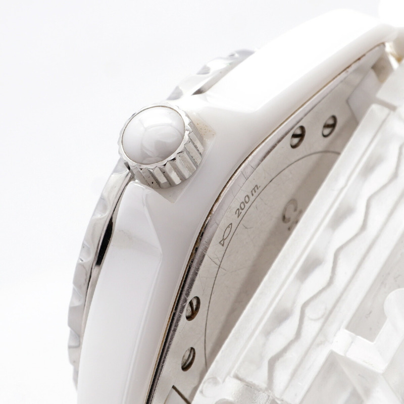 香奈兒 J12 H1628 白色錶盤女錶-8