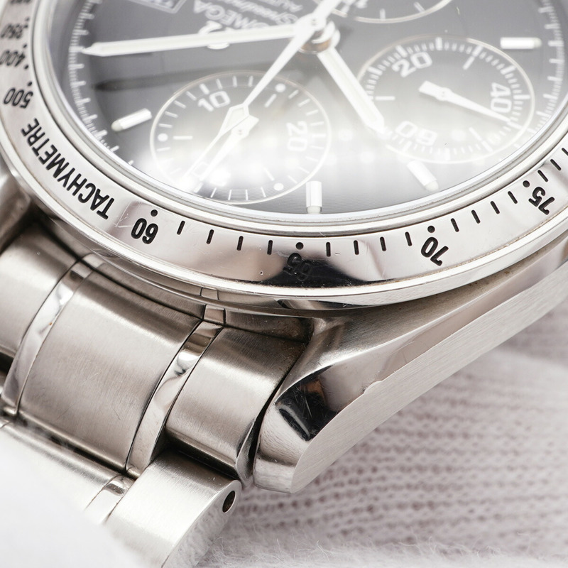 歐米茄超霸系列3513.50黑色錶盤男士腕錶-6