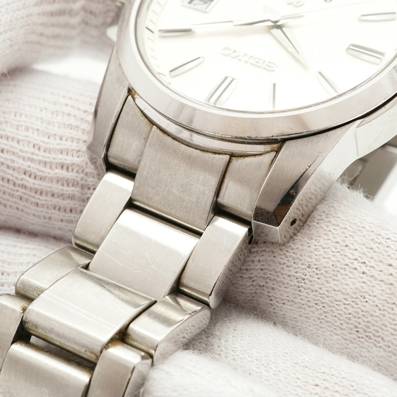 精工 Grand SBGX053 9F62-0AA1 白色錶盤男士腕錶-6