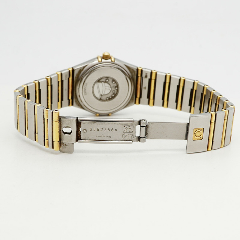 歐米茄星座系列 1262.30 白色錶盤女錶-3