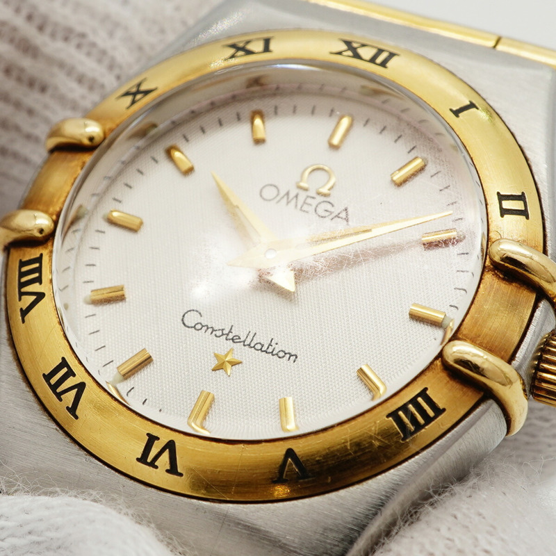 歐米茄星座系列 1262.30 白色錶盤女錶-6