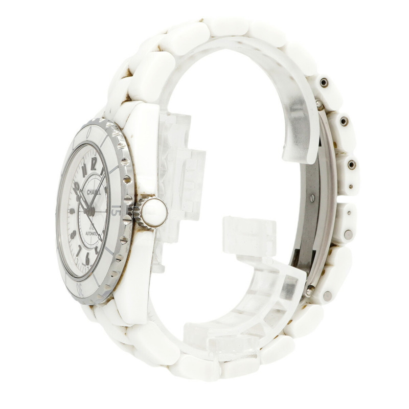 香奈兒 J12 H0970 白色錶盤男士腕錶-1