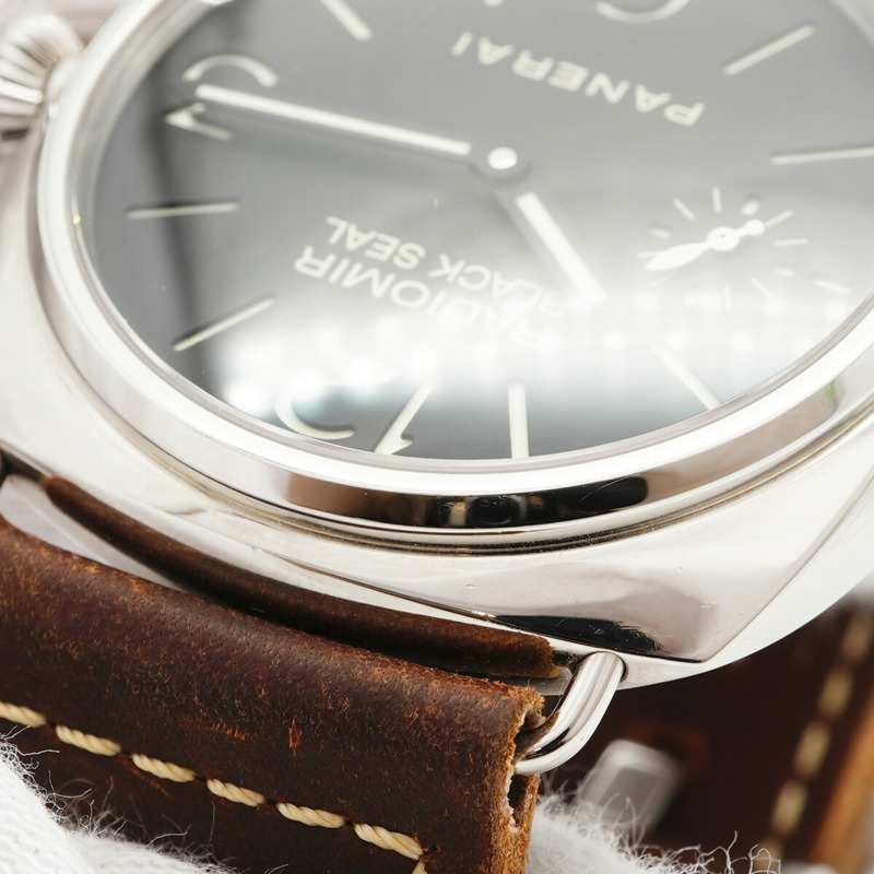 沛納海 Radiomir PAM00183 黑色錶盤男士腕錶-6