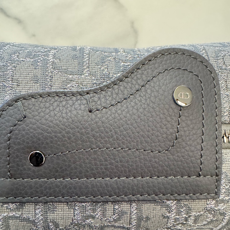 Christian DIOR 迪奧 LINGOT 22 經典老花拼接斜背/相機包-3