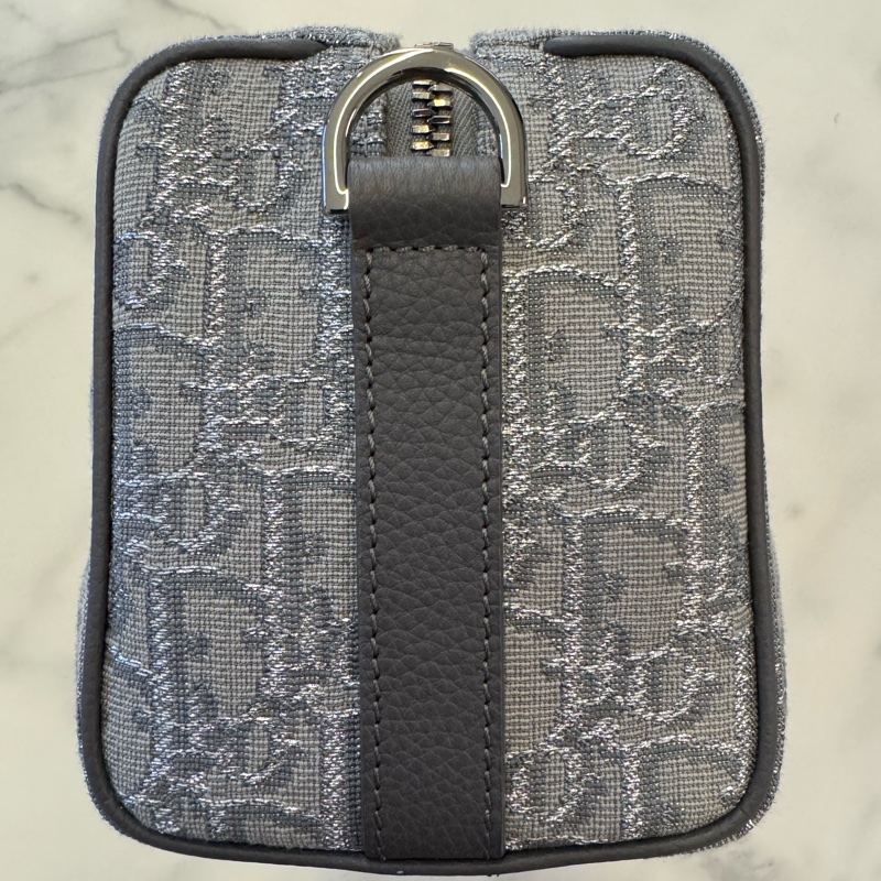 Christian DIOR 迪奧 LINGOT 22 經典老花拼接斜背/相機包-4