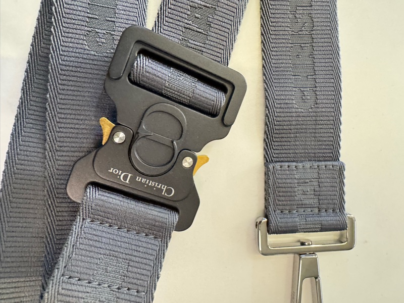 Christian DIOR 迪奧 LINGOT 22 經典老花拼接斜背/相機包-19