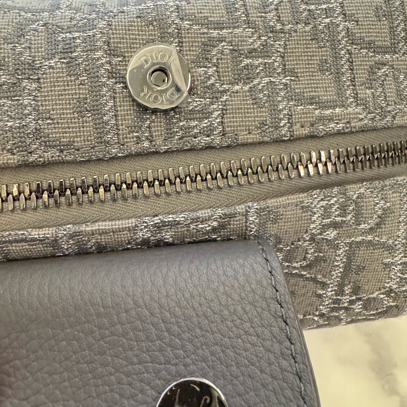 Christian DIOR 迪奧 LINGOT 22 經典老花拼接斜背/相機包-23