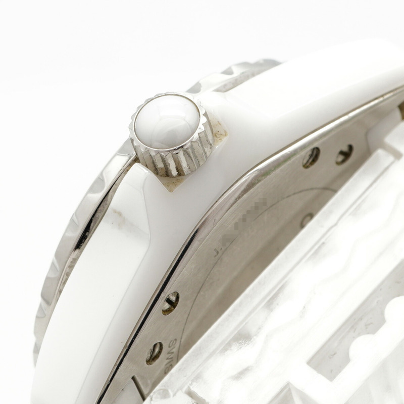 香奈兒 J12 H1628 白色錶盤女錶-8