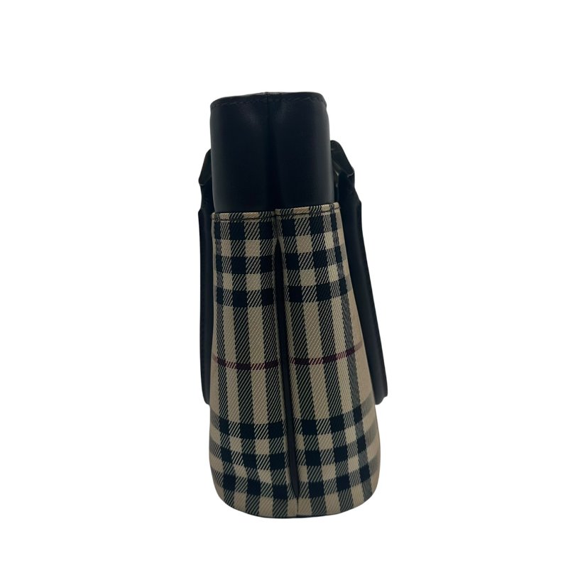 【美收精品】BURBERRY 棋盤手提包 C-358【隔月月中將轉賣至日本 上架期限30天】-2