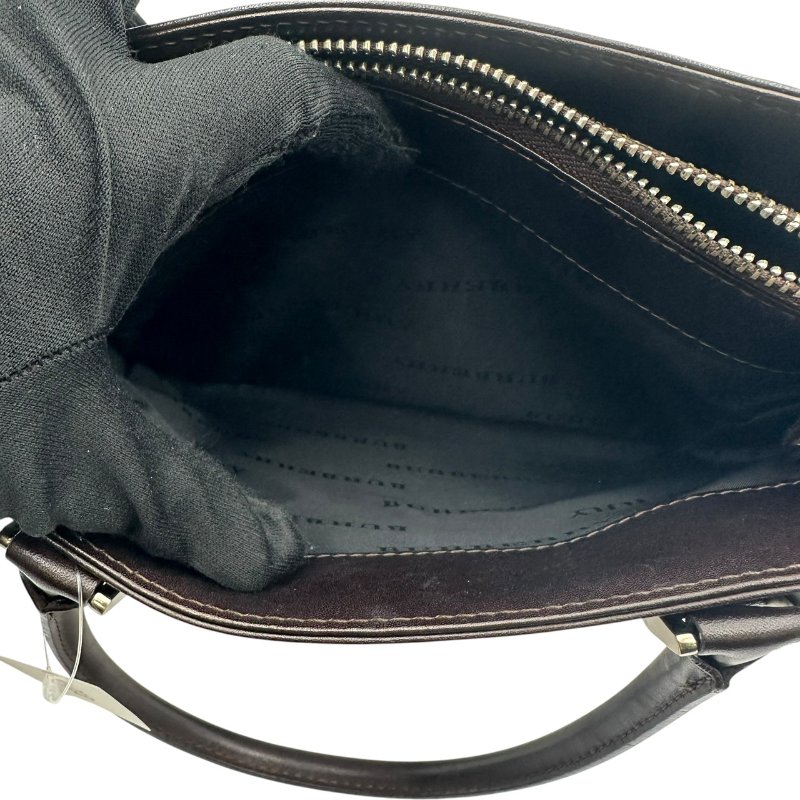 【美收精品】BURBERRY 棋盤手提包 C-358【隔月月中將轉賣至日本 上架期限30天】-11