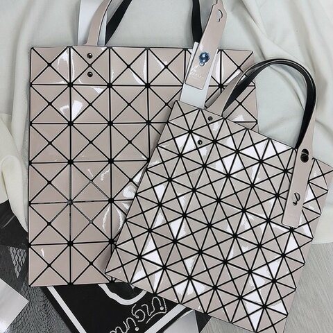 【現貨】三宅一生 BaoBao 7x7 奶茶色 手提包 托特包