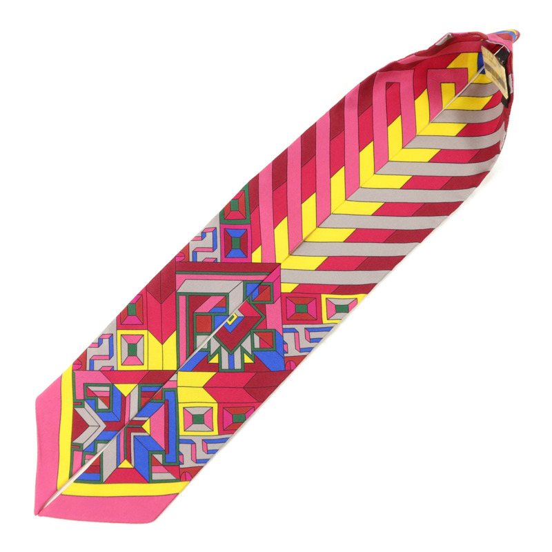 HERMES 絲質Twilly絲巾-2