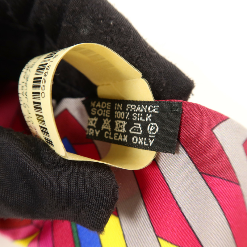 HERMES 絲質Twilly絲巾-6