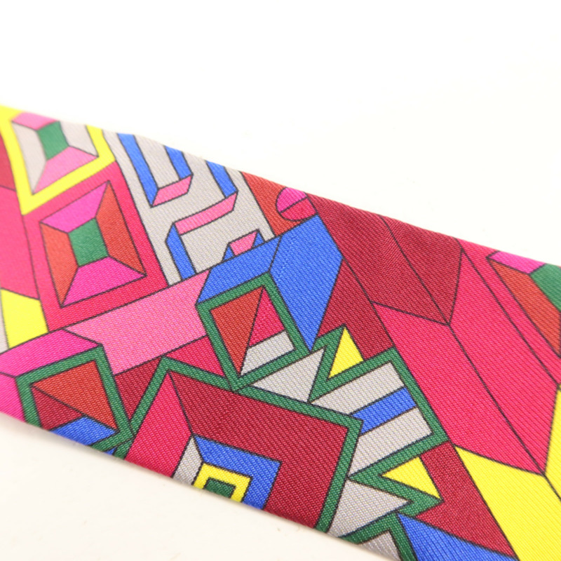 HERMES 絲質Twilly絲巾-7