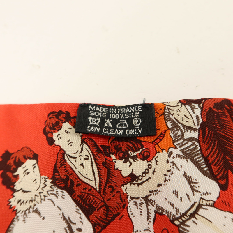 HERMES 絲質Twilly絲巾-5