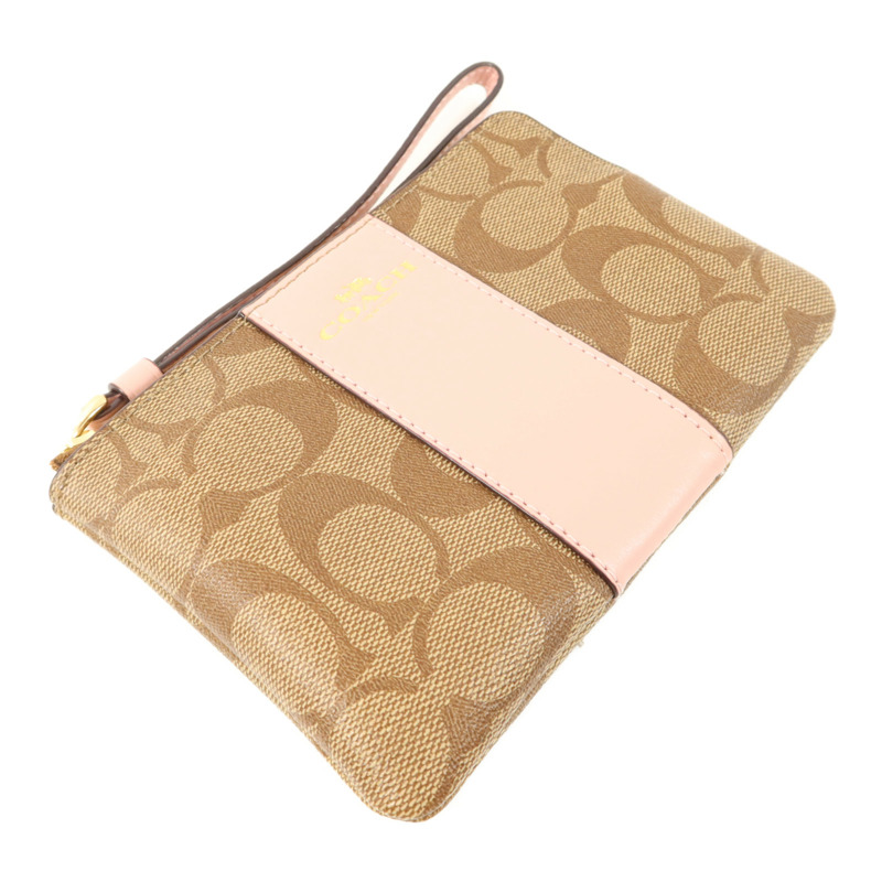 COACH 塗層帆布Pouch手拿包-2