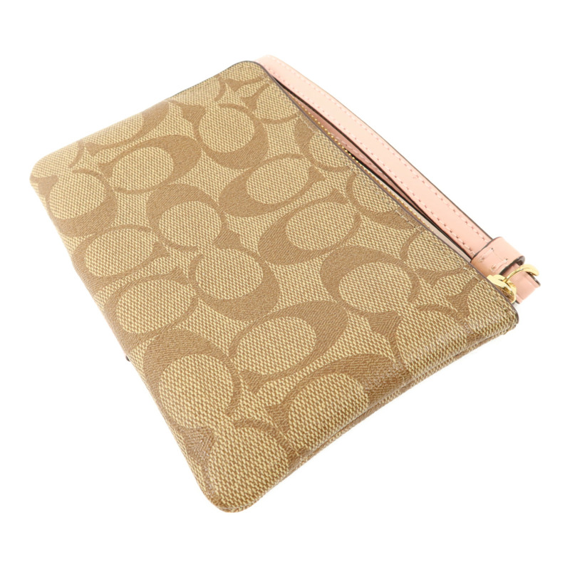 COACH 塗層帆布Pouch手拿包-3