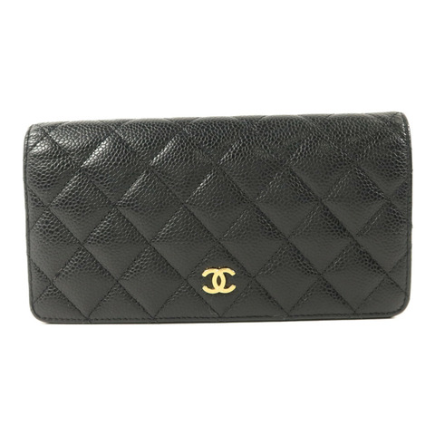 CHANEL 牛皮皮革Long Wallet長錢包