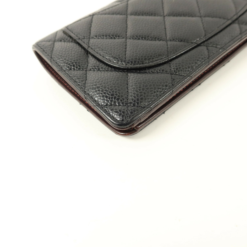 CHANEL 牛皮皮革Long Wallet長錢包-14