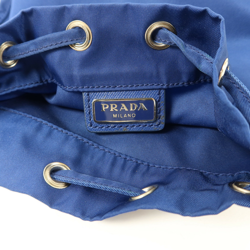 PRADA 尼龍Drawstring Pouch手拿包-5