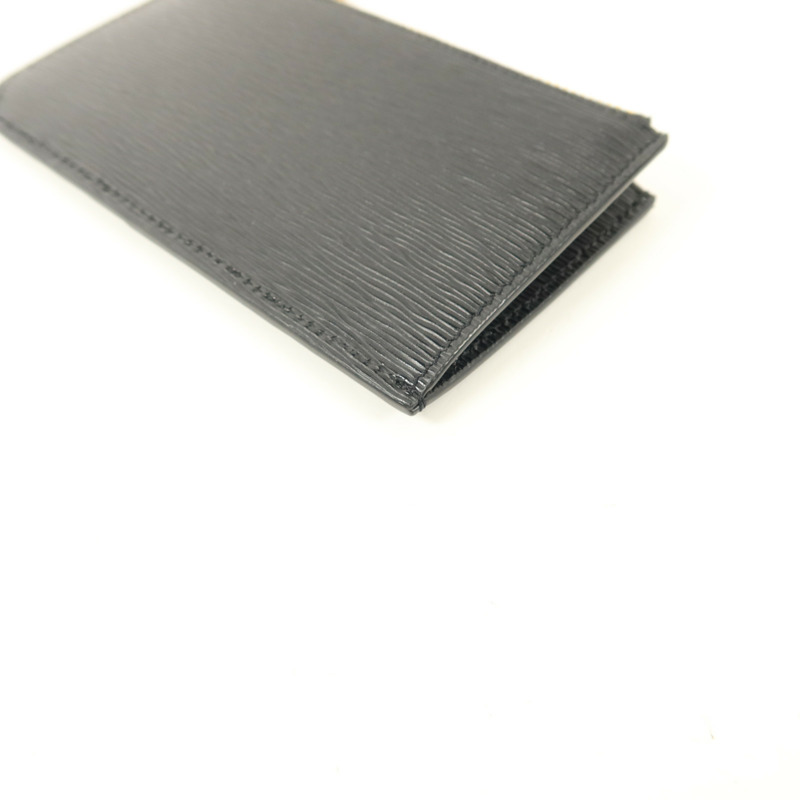 YVES SAINT LAURENT 牛皮皮革Zipped Card Case金扣卡片套-10