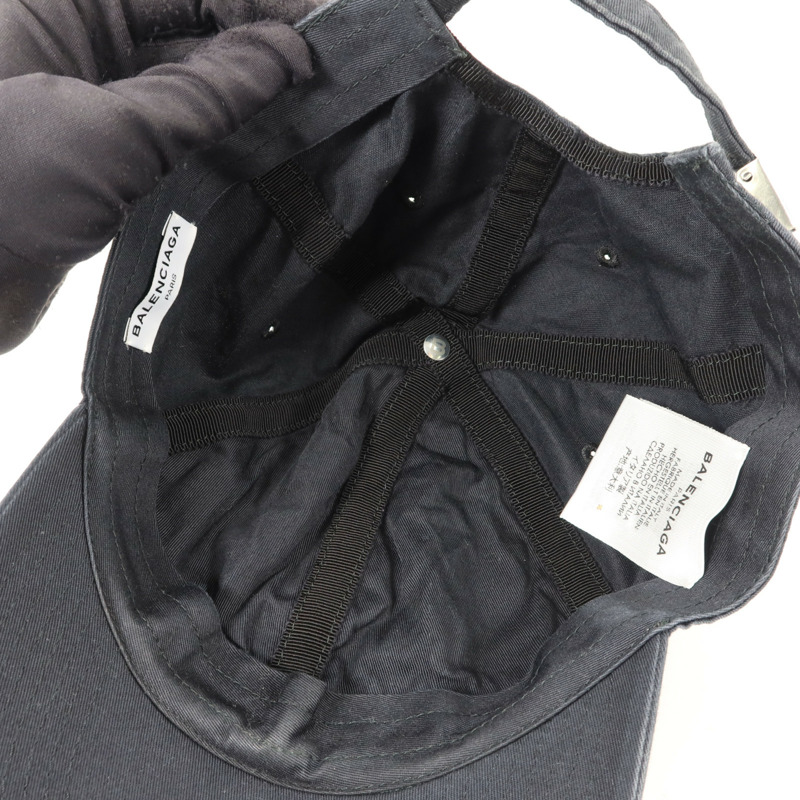 BALENCIAGA 棉質Cap帽子-5