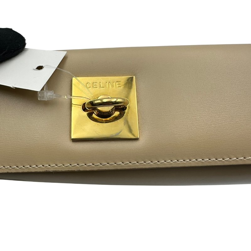 【美收精品 】CELINE米色手提包C-365【隔月月中將轉賣至日本 上架期限30天】-9