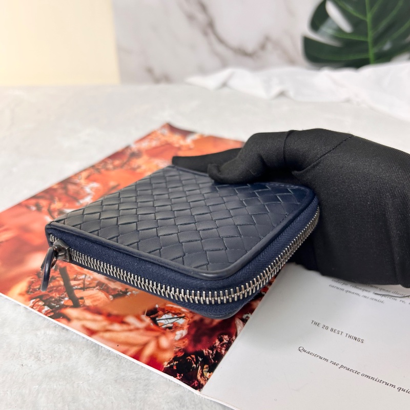 BV Zip-around ６卡邊隻羊皮拉鏈短夾-14